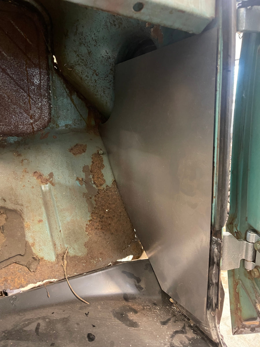 19671972 C10 Kick panel blanks A2 Metal Fab