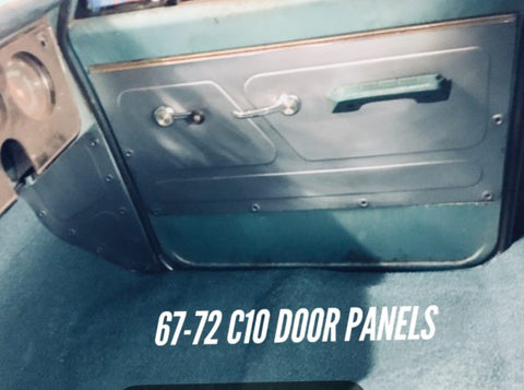 1967-1972 C-10 custom bead rolled door panels