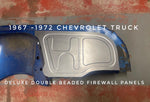 1967-1972 C-10 Deluxe double beaded firewall panels