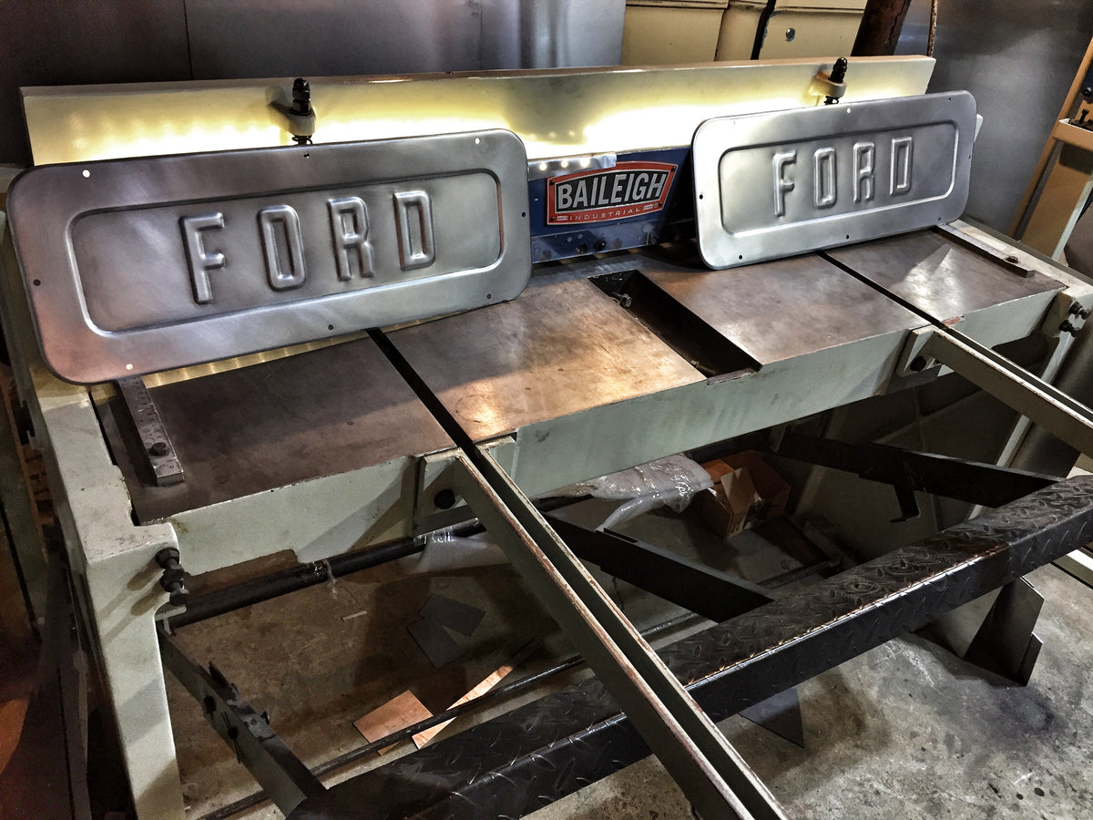 1961-1966 Ford F-100 FORD lettered door access panels – A2 Metal Fab