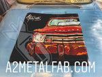 C10 patina Truck  !  3’x3’ banner
