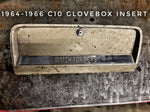 1964-1966 Chevy C-10 glovebox C-10 insert ( watch for cops )