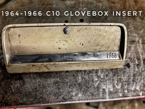 1964-1966 Chevy C-10 glovebox C-10 insert ( 1966 )