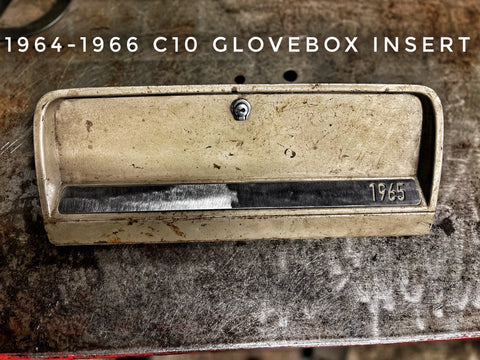 of 1964-1966 Chevy C-10 glovebox C-10 insert ( 1965 )