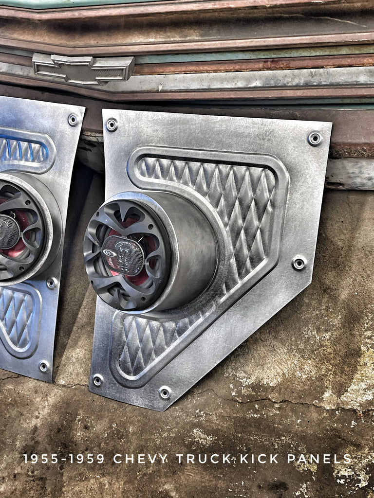 Retro Manufacturing Kick Panels with Deluxe Speakers KPC597385-652 Retro Manufacturing Kick Panels with Deluxe Speakers KPC597385-652