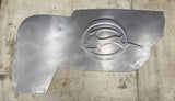 1963-1964 Chevy Impala logo  passenger side firewall panel