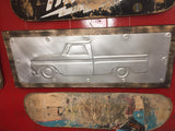 1960-1966 C-10 aluminum art piece