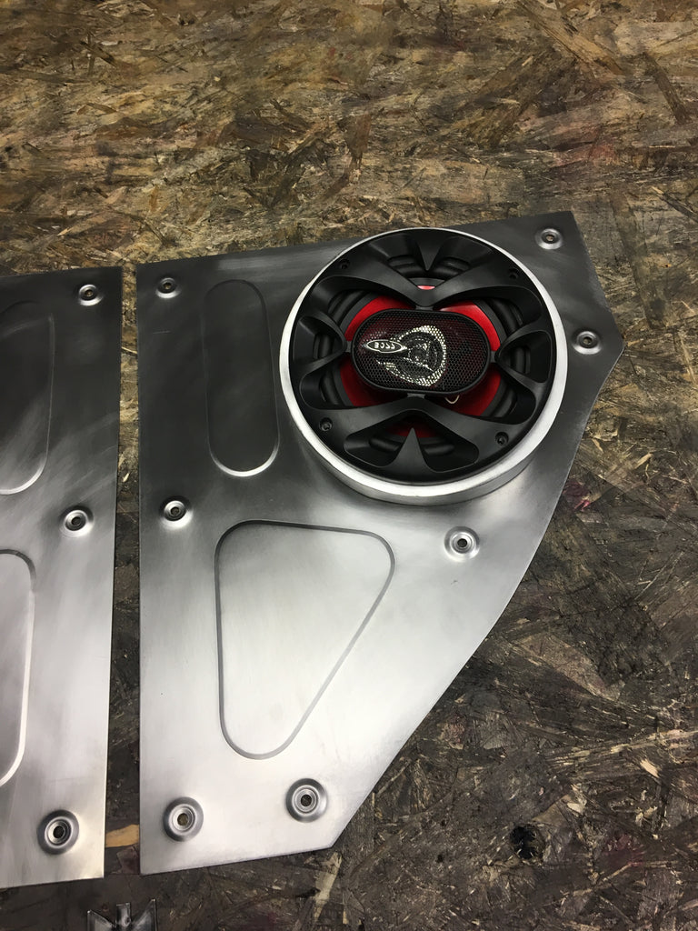 Kick Panel Pods 1967-1972 C-10 kick panels with speaker pods – A2 Metal Fab