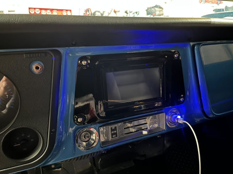 1967-1972 C-10 bolt in Double DIN radio panel