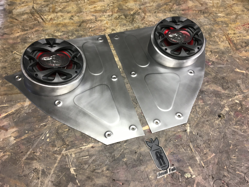 Kick Panel Pods 1967-1972 C-10 kick panels with speaker pods – A2 Metal Fab