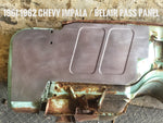 1961-1962 Chevy Impala / Belair passenger side firewall panel design #1