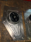 1947-1954 Chevy / GMC truck pleated kick panels with speaker pods