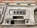 1967-1972 Chevrolet C-10  Radio delete plates