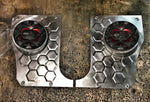 1972-1980 Chevy Luv hexagon kick panels w/ speaker pods
