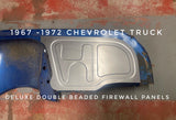 1967-1972 C-10 Deluxe double beaded firewall panels