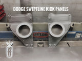 1962-1971 Dodge Sweptline kick panels with speaker pods