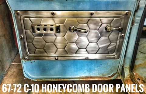 1967-1972 c-10 honeycomb door panels