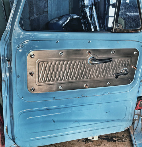1964-1966 Chevrolet C-10 pleated door panel inserts