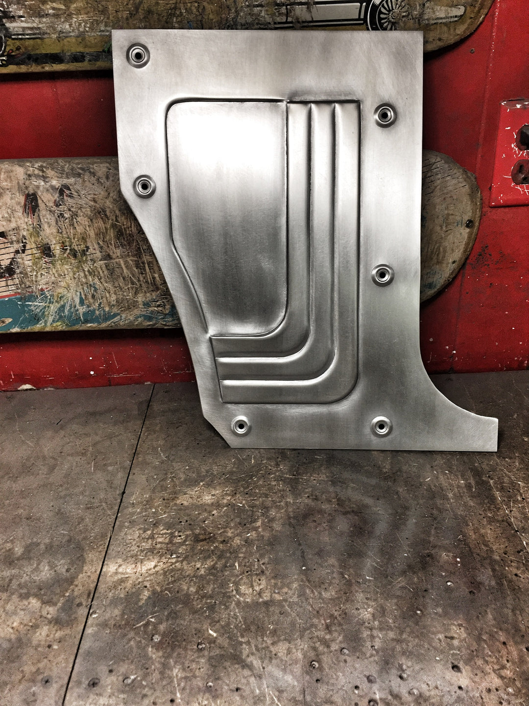 1972-1980 Chevy Luv retro design kick panels – A2 Metal Fab