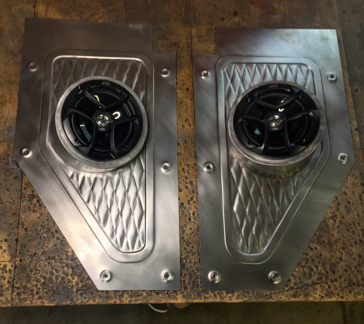 1947-1954 Chevy / GMC truck pleated kick panels with speaker pods – A2 ...