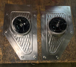 1947-1954 Chevy / GMC truck pleated kick panels with speaker pods